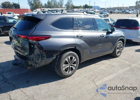 2022 Toyota Highlander Xle из США, поврежденный, VIN 5TDHZRBH2NS232250